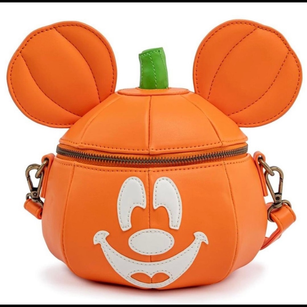 LOUNGEFLY DISNEY MICKEY-O-LANTERN CROSSBODY